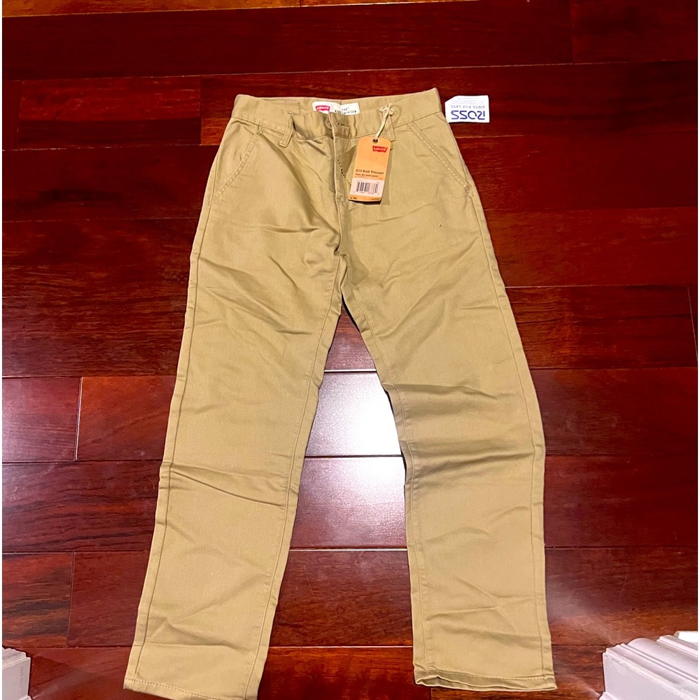 New Levi trousers. Uniform khaki boys size 27x27